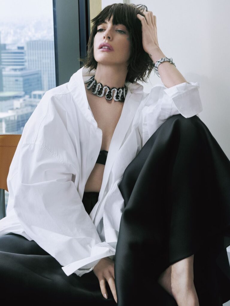 Anne Hathaway for Elle Magazine, movement direction by Dani Vitale.