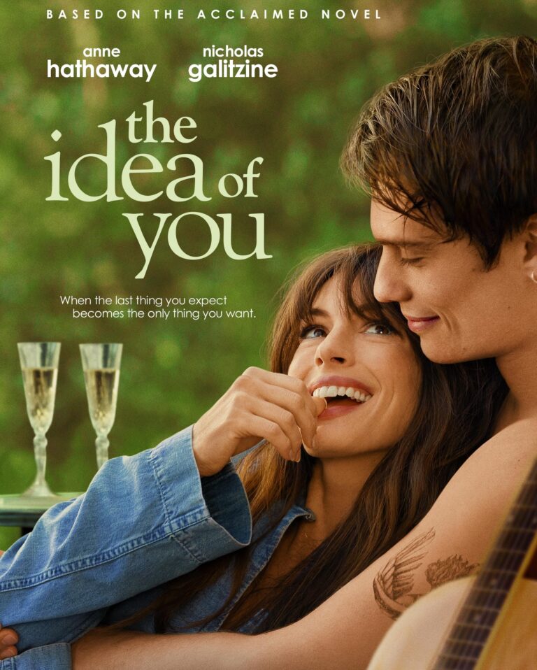 Movie poster for The Idea of You with Anne Hathaway, movement coordinator Dani Vitale.